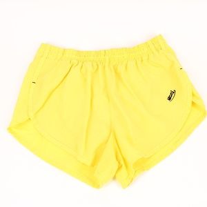Uzzi Shorts - Vintage Uzzi Bright Yellow Running Short Shorts Uzzi Shorts - Vintage Uzzi Bright Yellow Running Short Shorts